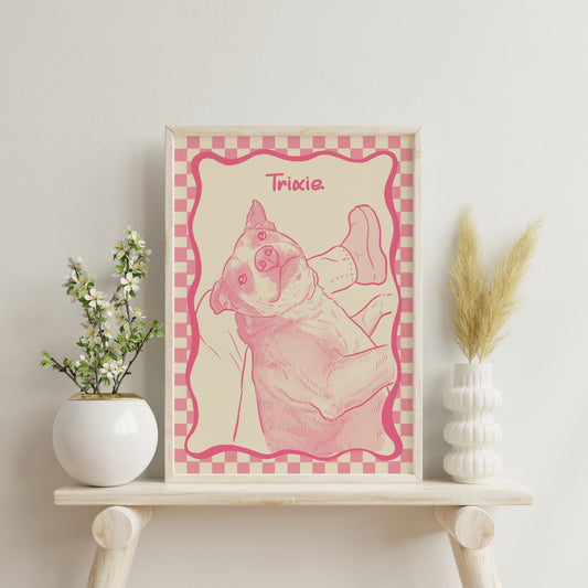 TEST_custom pet portrait